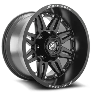 XF Off-Road – XF-204 – Black – 17″x9″ 0mm – All weather Wheels – XF-204179051271397+0MB